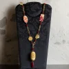 Lebole Maison Collana Solo Io Fiori Rubino