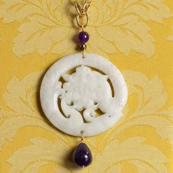 Lebole Maison Collana Solo Io Fiori Viola