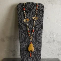 Lebole Maison Collana Solo Io Hasu Marrone Chiaro