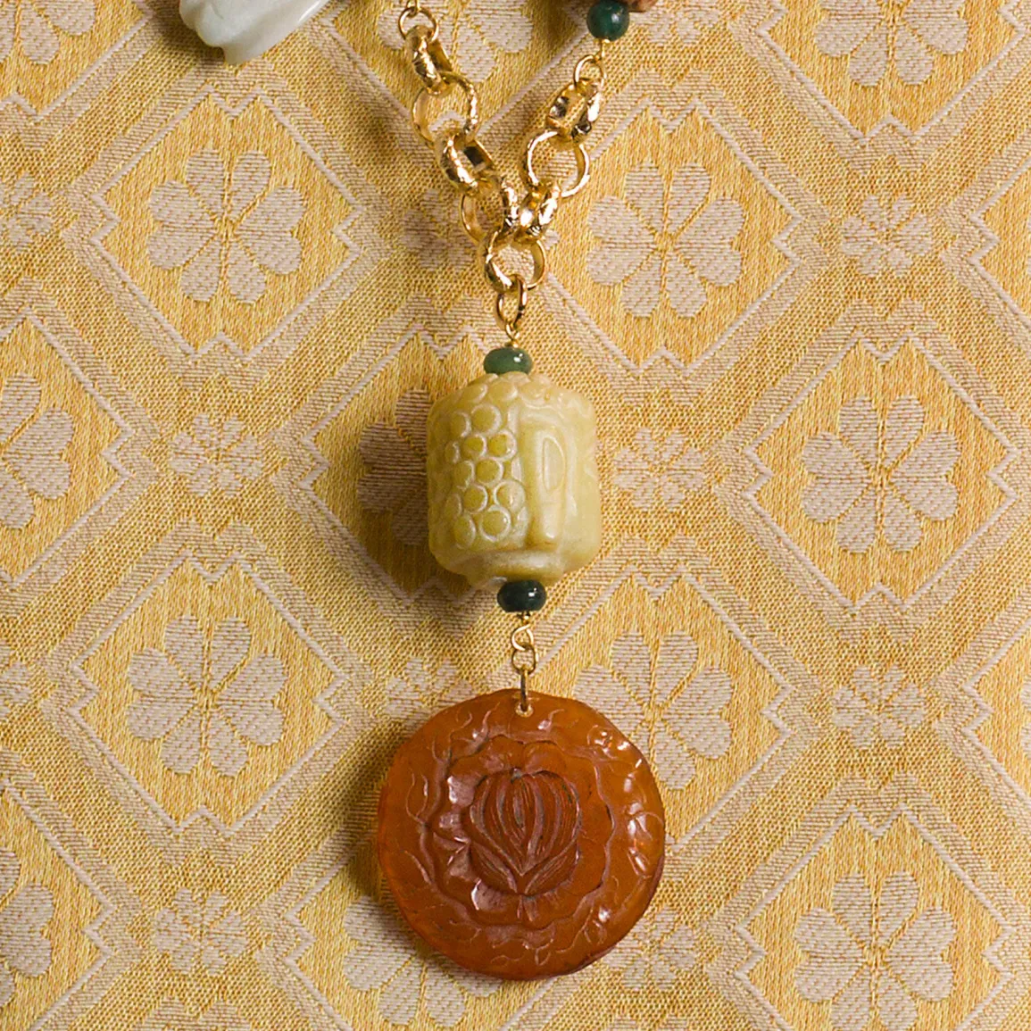 Lebole Maison Collana Solo Io Kamon Verde