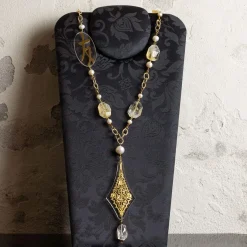 Lebole Maison Collana Solo Io Kanji Amicizia Plexi Trasparente