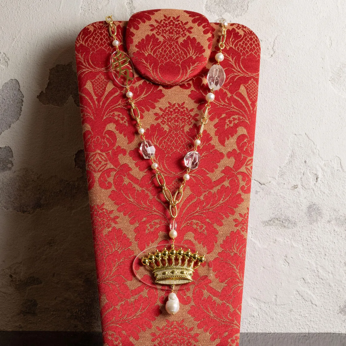Lebole Maison Collana Solo Io Kanji Amore Plexi Corona