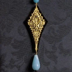 Lebole Maison Collana Solo Io Kanji Amore Plexi Azzurro