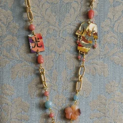 Lebole Maison Collana Solo Io Kimono Rosa