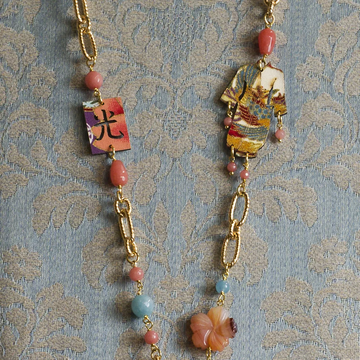 Lebole Maison Collana Solo Io Kimono Rosa