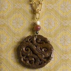 Lebole Maison Collana Solo Io Kimono Rosa Sfumato