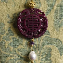 Lebole Maison Collana Solo Io Kimono Viola