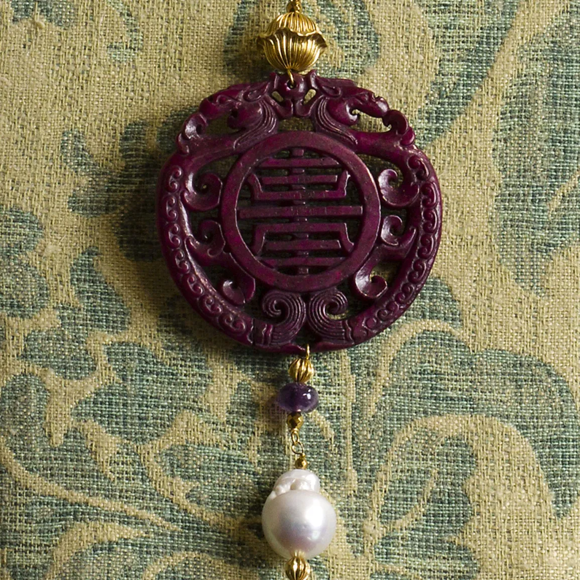 Lebole Maison Collana Solo Io Kimono Viola