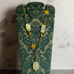 Lebole Maison Collana Solo Io Tartaruga Verde
