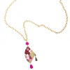 Lebole Maison Collana Ventaglio Fucsia