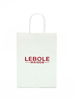 Lebole Maison Confezione Shopper Manici Rossa