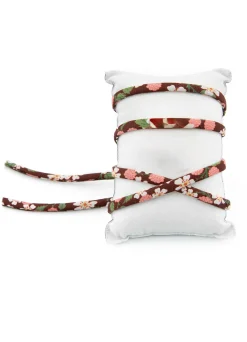 Lebole Maison Nastro Tessuto Fiore Bianco
