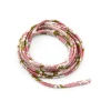 Lebole Maison Nastro Tessuto Fiore Rosa Chiaro