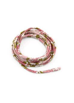 Lebole Maison Nastro Tessuto Fiore Rosa Chiaro
