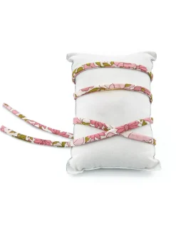 Lebole Maison Nastro Tessuto Fiore Rosa Chiaro
