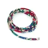Lebole Maison Nastro Tessuto Fiore Verde Rosso E Azzurro