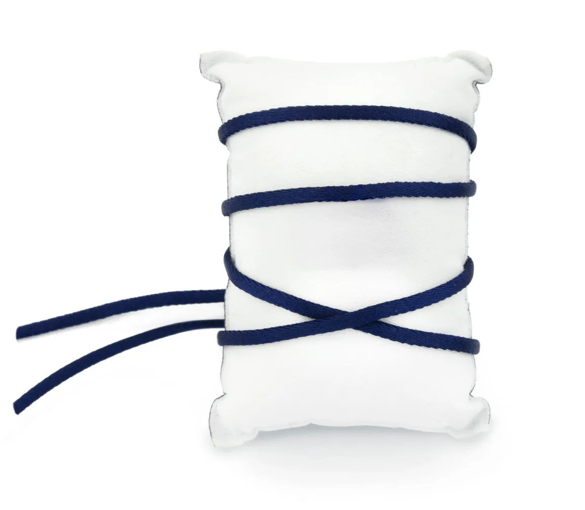 Lebole Maison Nastro Tessuto Satin Blu