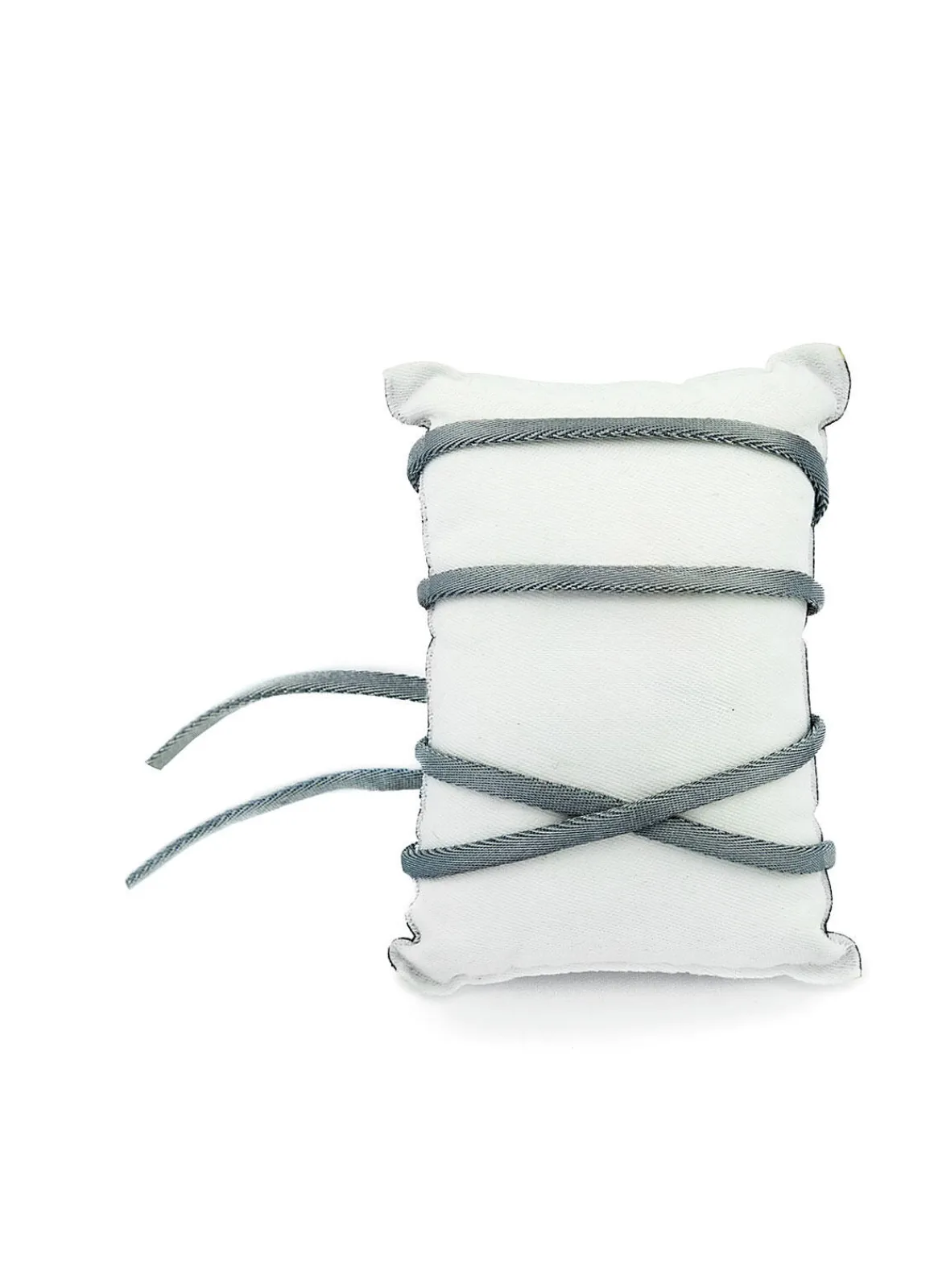 Lebole Maison Nastro Tessuto Satin Grigio