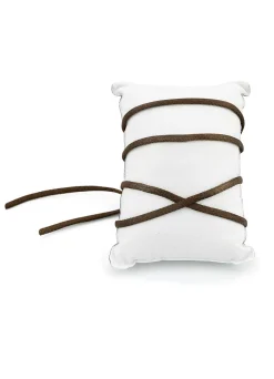 Lebole Maison Nastro Tessuto Satin Marrone