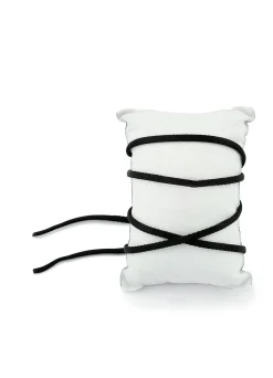 Lebole Maison Nastro Tessuto Satin Nero