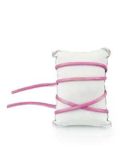 Lebole Maison Nastro Tessuto Satin Rosa