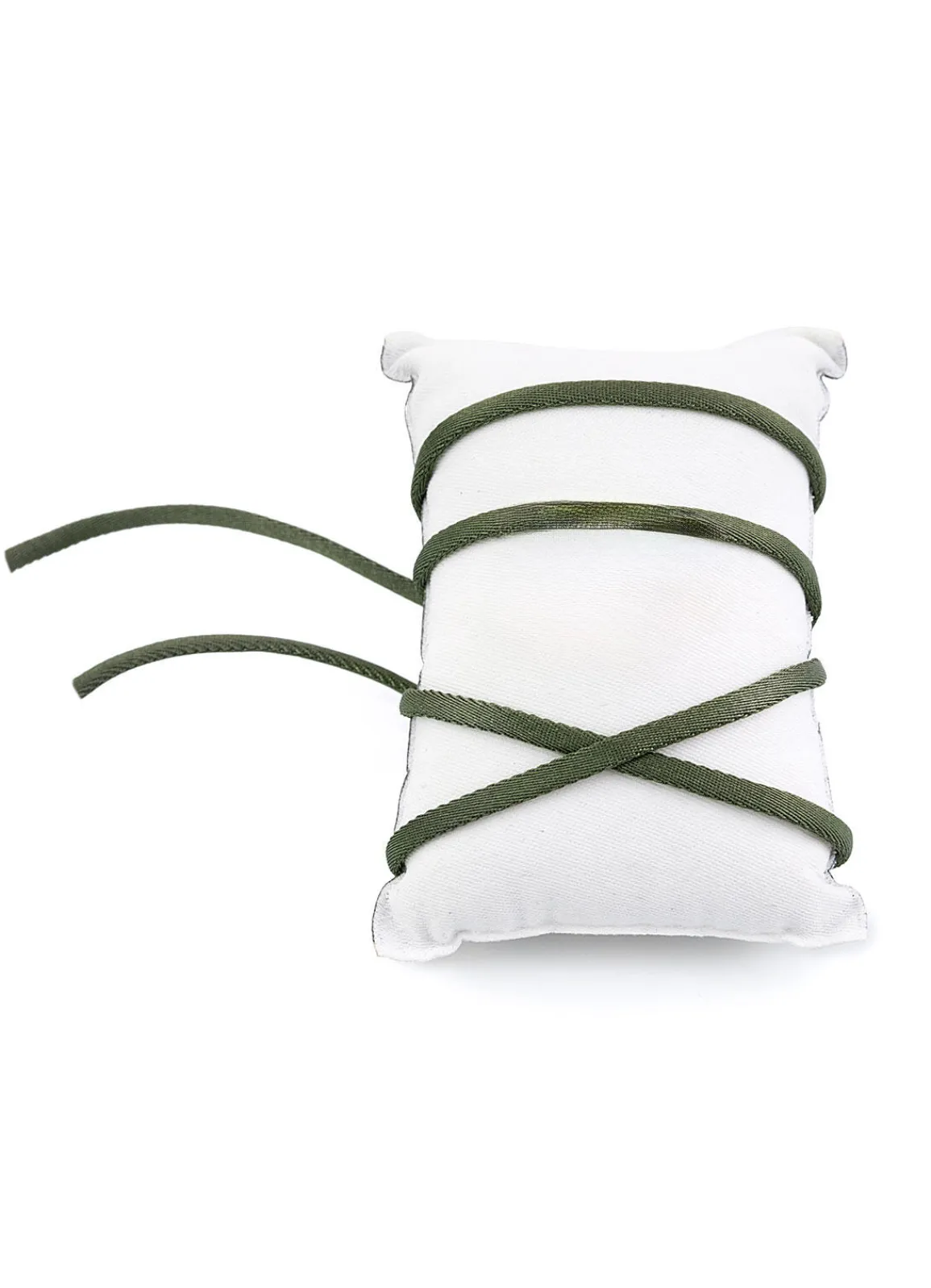 Lebole Maison Nastro Tessuto Satin Verde Scuro