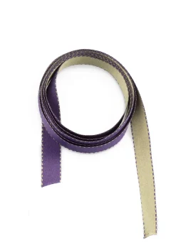 Lebole Maison Nastro Tessuto Viola