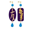 Lebole Maison Orecchini Amicizia Azzurro
