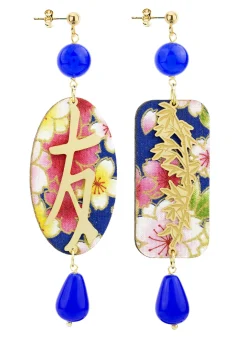 Lebole Maison Orecchini Amicizia Blu