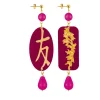 Lebole Maison Orecchini Amicizia Fucsia