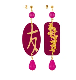 Lebole Maison Orecchini Amicizia Fucsia