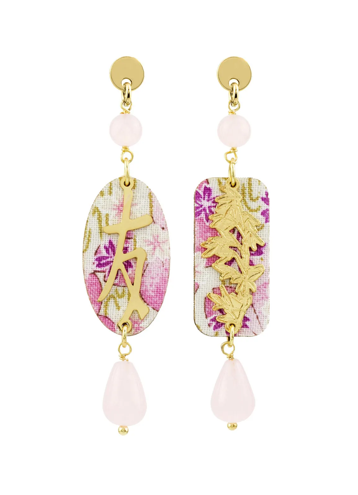 Lebole Maison Orecchini Amicizia Mini Rosa