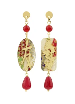 Lebole Maison Orecchini Amicizia Mini Rubino