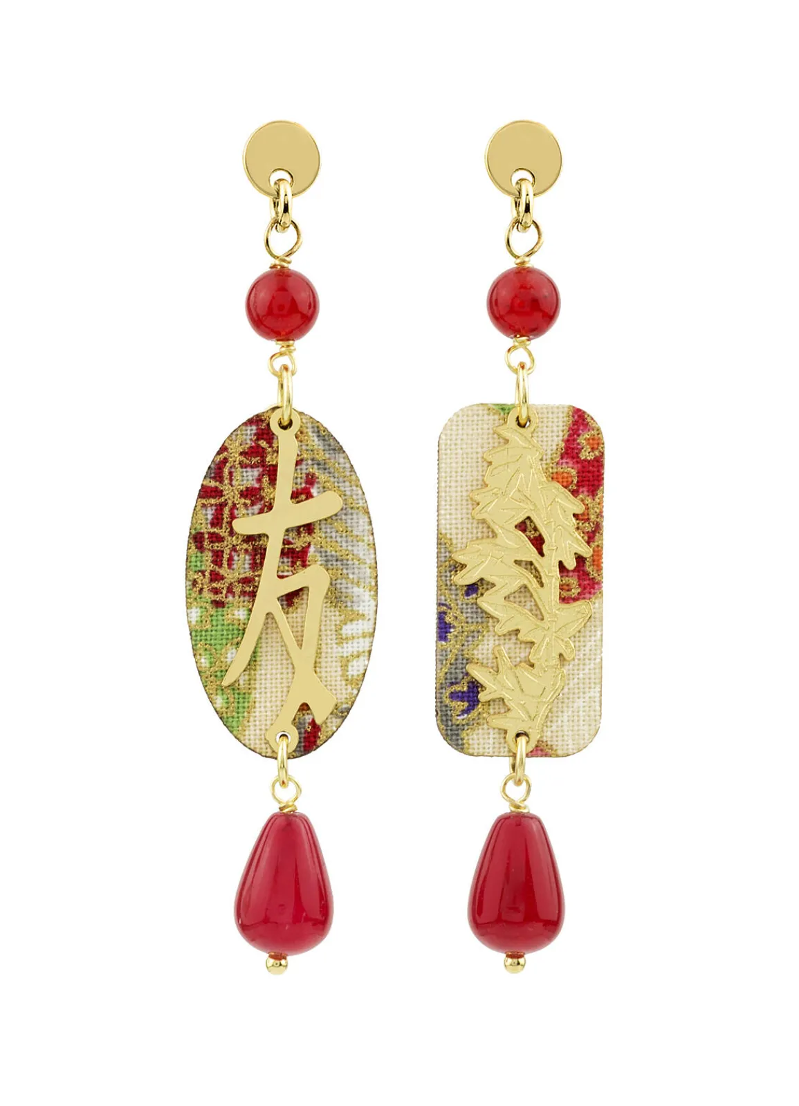 Lebole Maison Orecchini Amicizia Mini Rubino