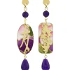 Lebole Maison Orecchini Amicizia Mini Viola