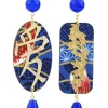 Lebole Maison Orecchini Amore Blu