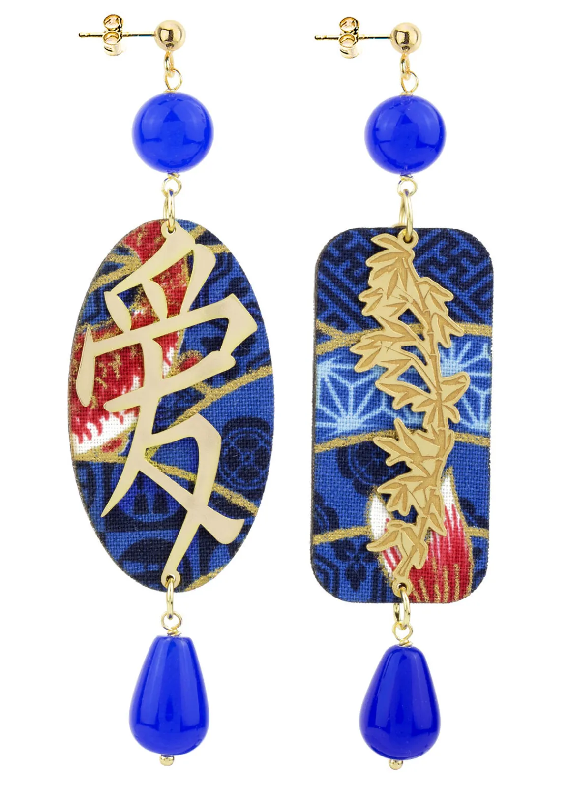 Lebole Maison Orecchini Amore Blu