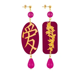 Lebole Maison Orecchini Amore Fucsia