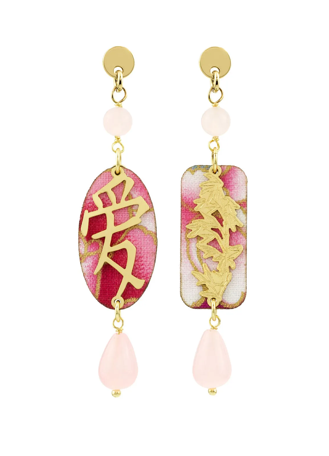 Lebole Maison Orecchini Amore Mini Rosa
