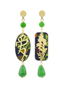 Lebole Maison Orecchini Amore Mini Verde
