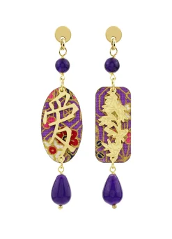 Lebole Maison Orecchini Amore Mini Viola