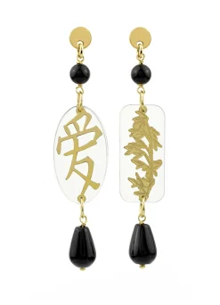Lebole Maison Orecchini Amore Plexi Mini Trasparente