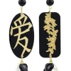 Lebole Maison Orecchini Amore Plexi Nero