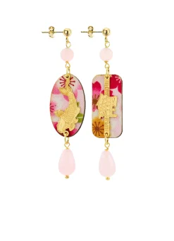 Lebole Maison Orecchini Carpa Mini Rosa