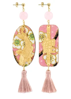 Lebole Maison Orecchini Carpa Nappa Rosa