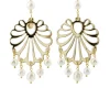 Lebole Maison Orecchini Chandelier Conchiglia Pexi Perla