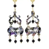 Lebole Maison Orecchini Chandelier Mini Nero