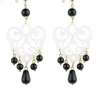 Lebole Maison Orecchini Chandelier Palma Plexi Trasparente