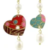 Lebole Maison Orecchini Cuore Mini Perla