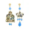 Lebole Maison Orecchini Dama Mini Azzurro